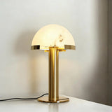 Spanish Alabaster Table Lamp View 13 | Natural Spanish Alabaster Elegance Table Lamp | Modern Luxury Lighting | JINSHE | JINSHE