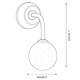 Elio Alabaster Curated Alabaster Wall Sconce – macro detail view