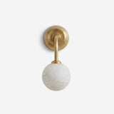Elio Alabaster Curated Alabaster Wall Sconce – Alabaster Wall Sconce