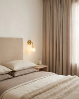 Elio Alabaster Curated Alabaster Wall Sconce – architectural ceiling profile