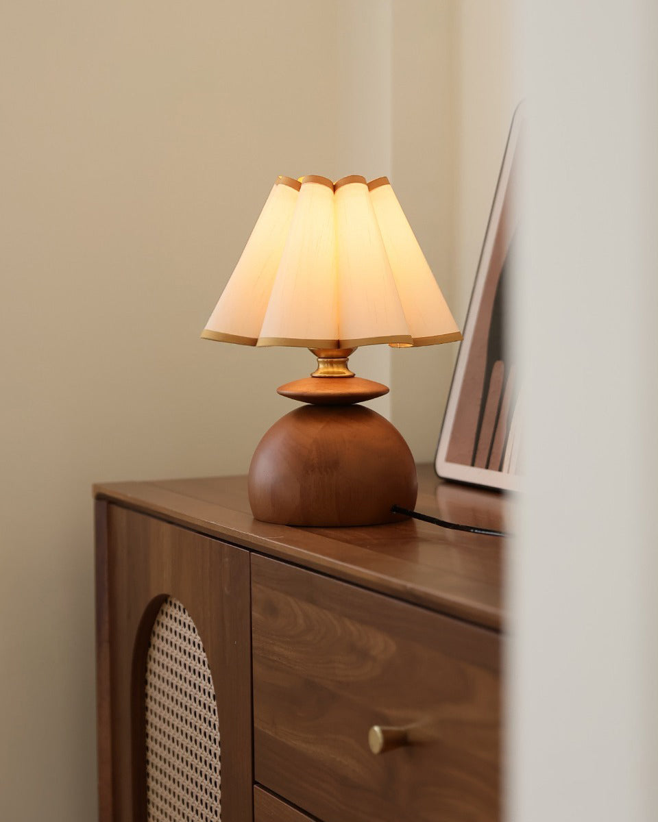 Elmora Curated Solid Hardwood Table Lamp