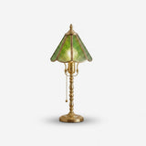 Elowen Glass Curated Mouth-Blown Frosted Glass T – Mouth-Blown Frosted Glass Table Lamp