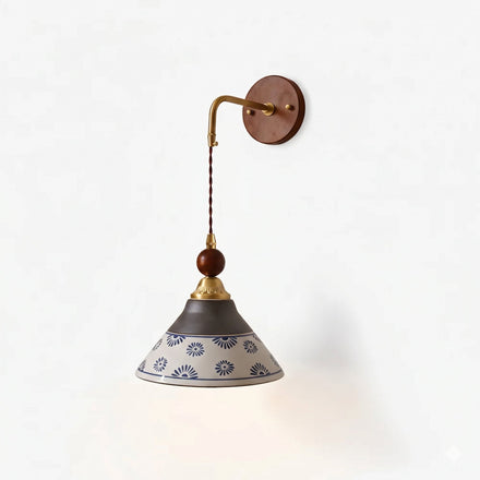 Elowen Hook Curated Solid Brass Wall Sconce