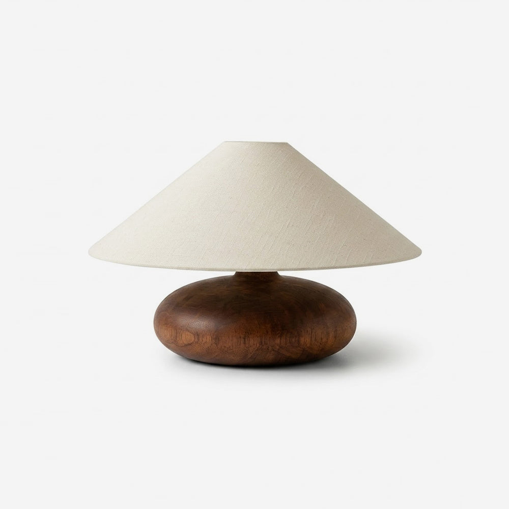 Elowen Curated Solid Hardwood Table Lamp – Solid Hardwood Table Lamp