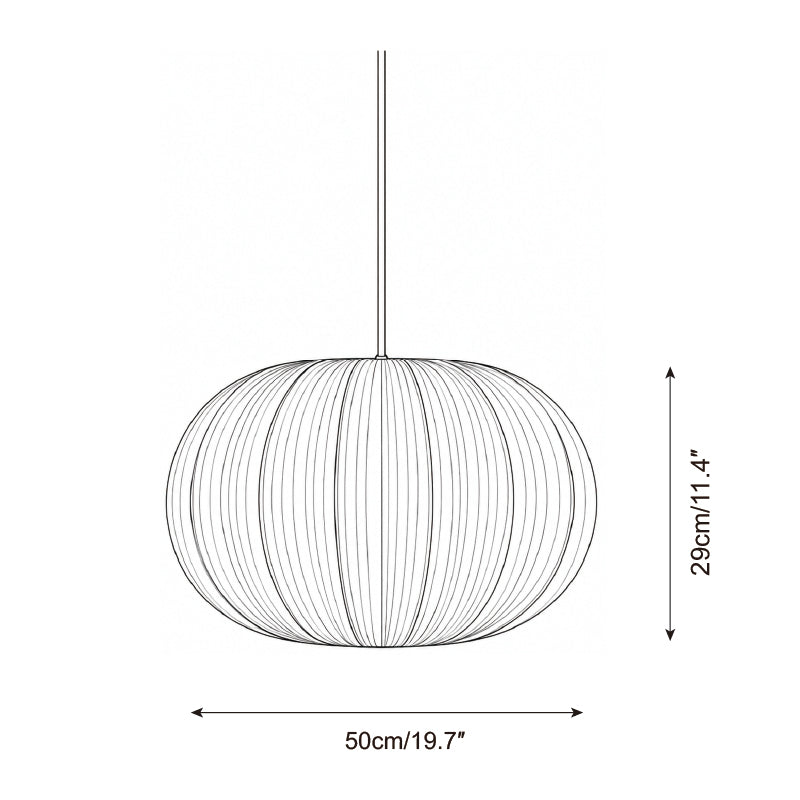 Elunor Curated Finished Iron Pendant Light – illuminated warm ambiance setting