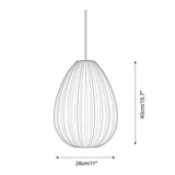 Elunor Curated Finished Iron Pendant Light – architectural ceiling profile
