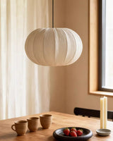Elunor Curated Finished Iron Pendant Light – macro detail view #1