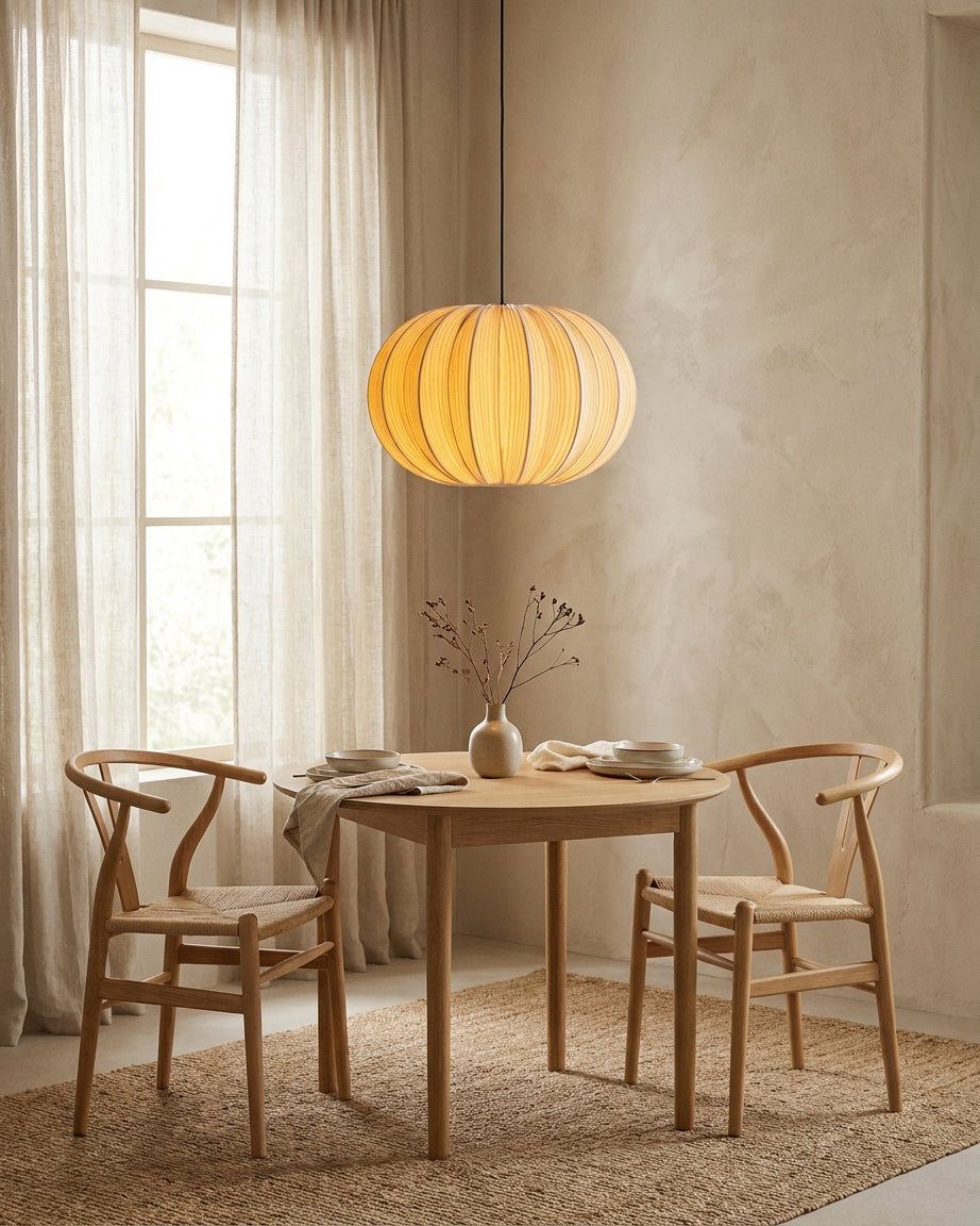 Elunor Curated Finished Iron Pendant Light