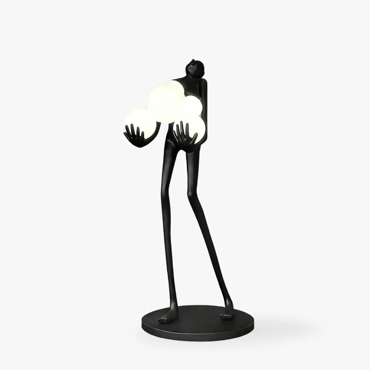 Elvion Artisanal Resin Floor Lamp | The Sculptural Art Collection | JINSHE