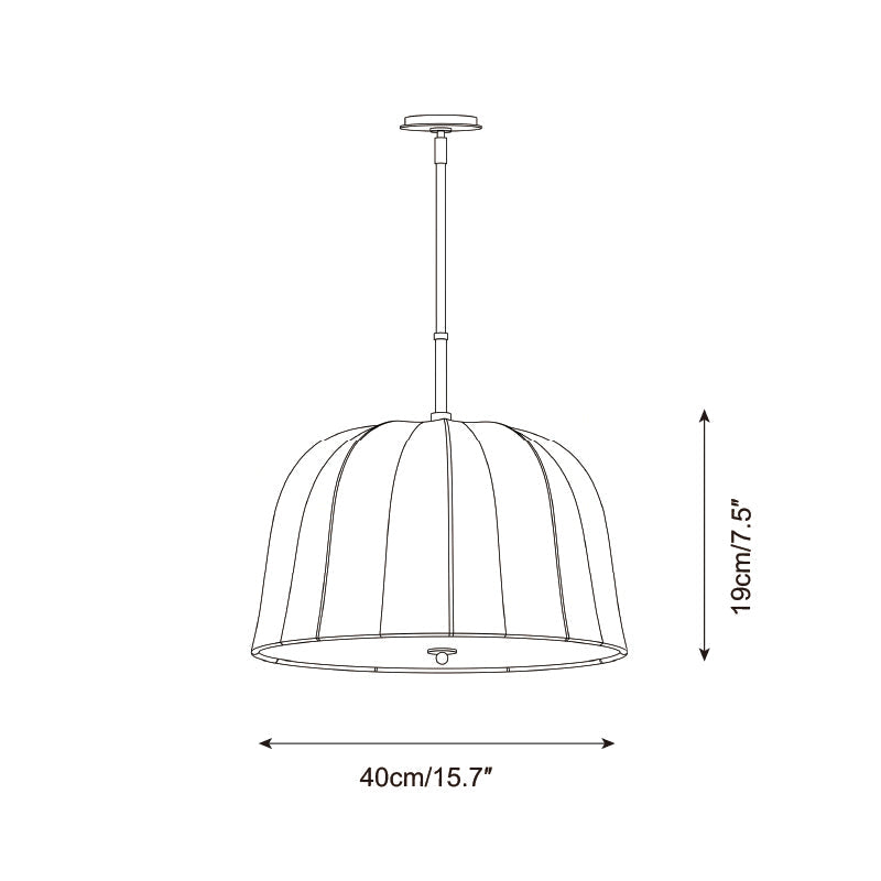 Elvoro Curated Iron & Glass Pendant Light – macro detail view