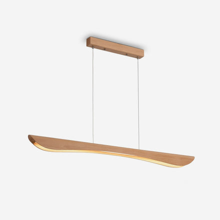 Elyndor Arc Curated Solid Hardwood Chandelier