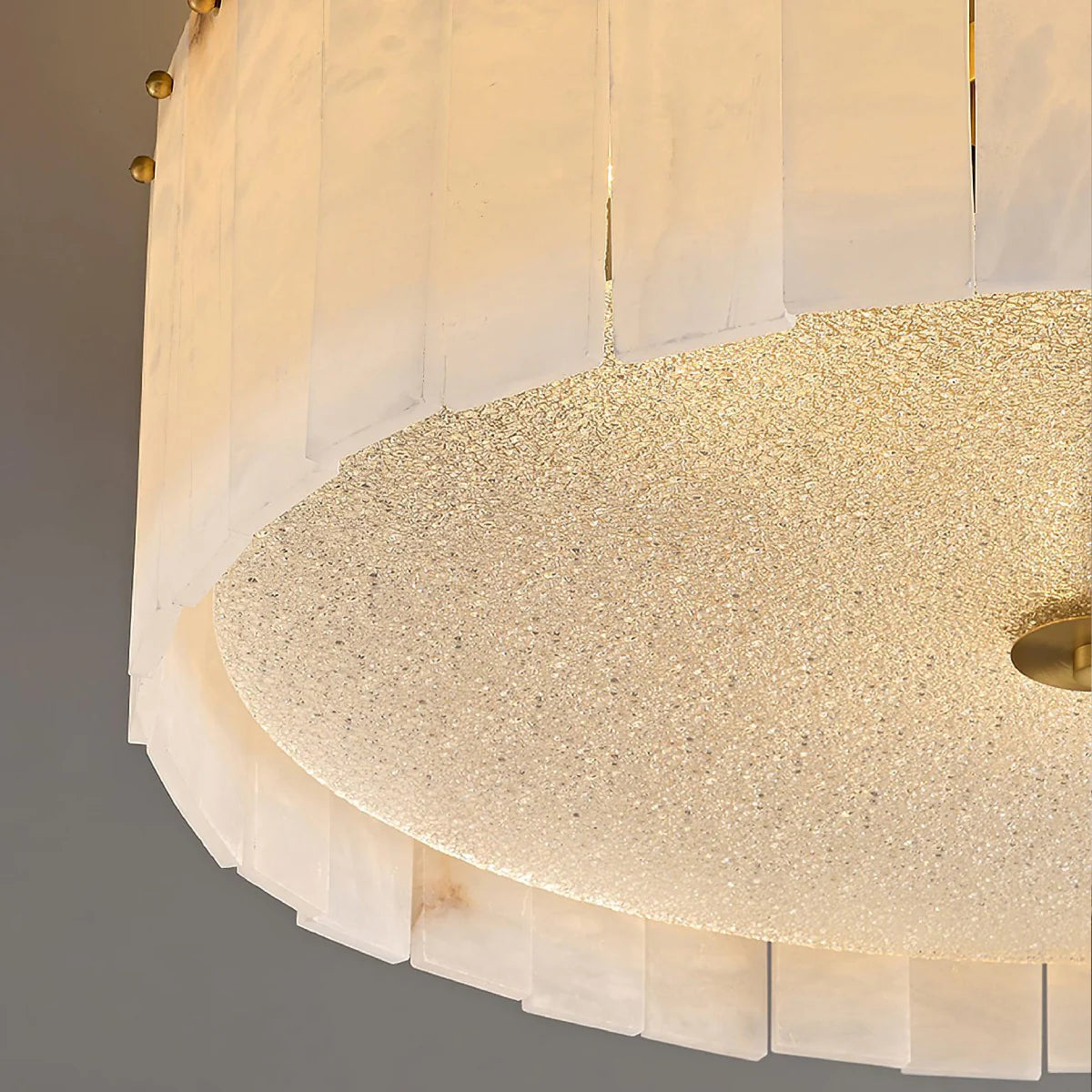 Ceiling Light View 11 | Luxury Marble & Solid Brass Flush Mount Ceiling Light | Minimalist Designer Cloud Ceiling Lamp | JINSHE Elysian | JINSHE
