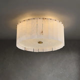 Ceiling Light View 4 | Luxury Marble & Solid Brass Flush Mount Ceiling Light | Minimalist Designer Cloud Ceiling Lamp | JINSHE Elysian | JINSHE