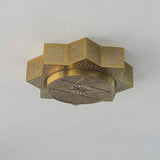 Modern Elzara Flush Mount – Ambient Illumination in Luxury Interior Setting View 11