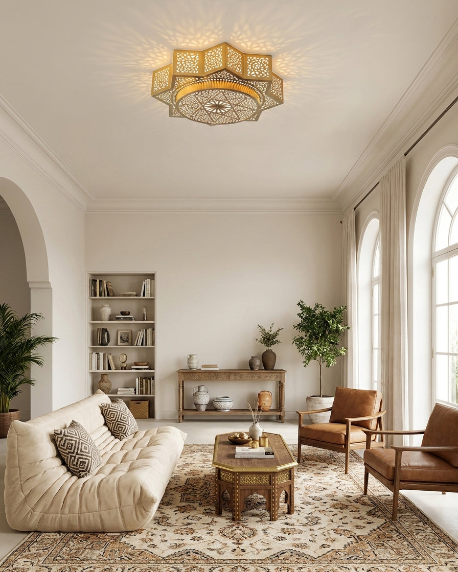 Modern Elzara Flush Mount
