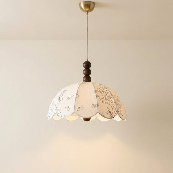 Embrelle Curated Solid Hardwood Pendant Light