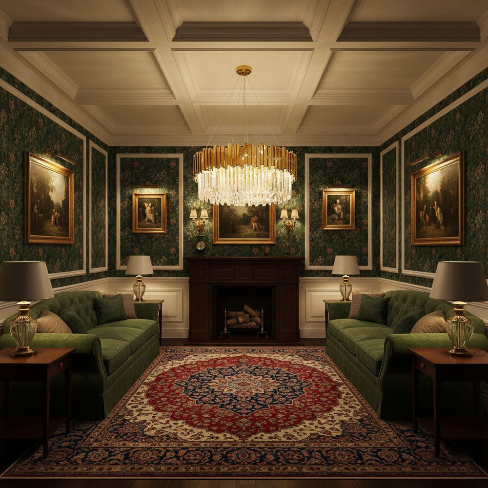 Empire Curated K9 Bohemian Crystal Chandelier