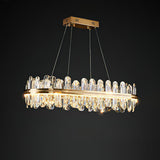 Enos Crystal Curated K9 Bohemian Crystal Chandel – Long style L 23.6 x W 13.8 x H 7.9  L 60 finish configuration