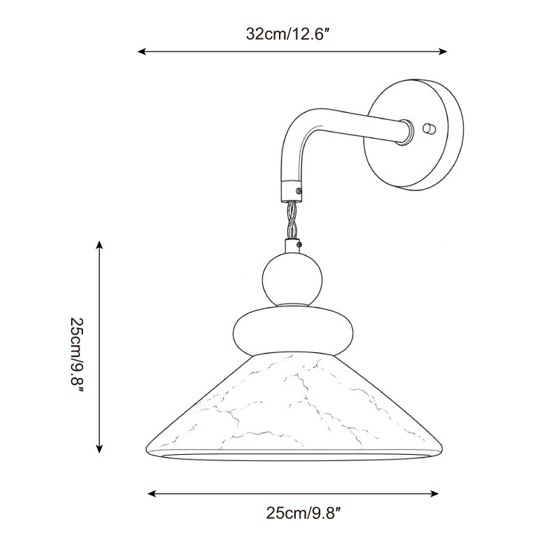 Equinox Alabaster Curated Alabaster Wall Sconce