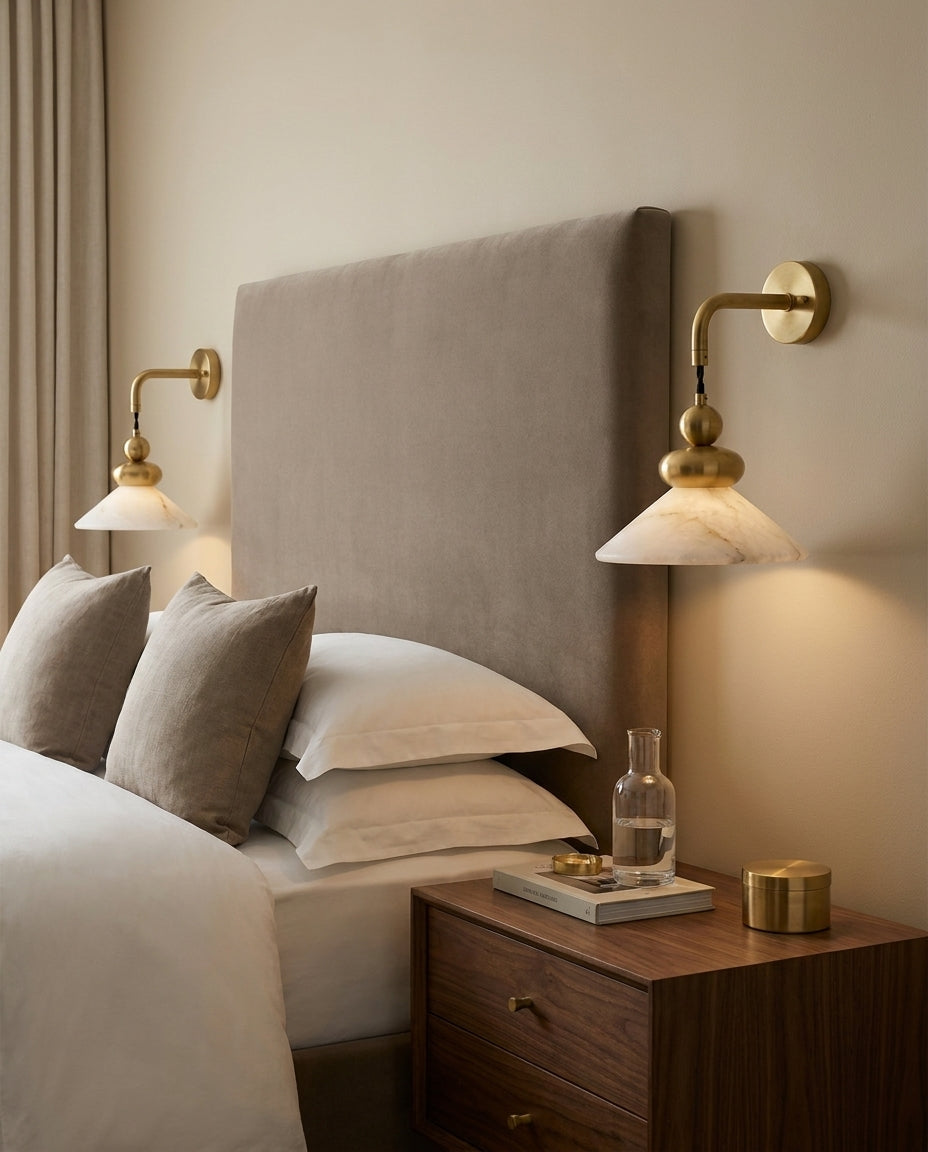 Equinox Alabaster Curated Alabaster Wall Sconce