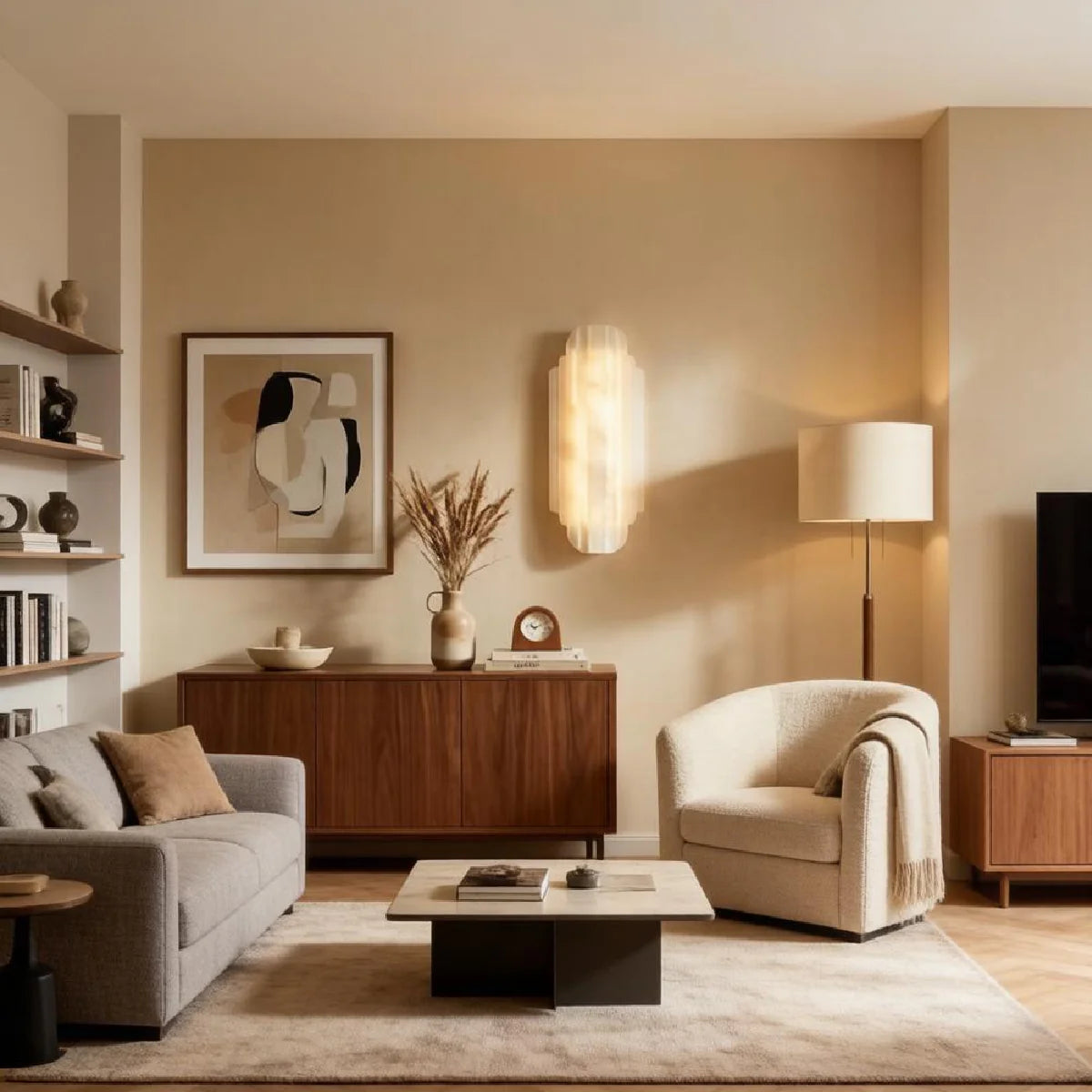 Spanish Alabaster Wall Lamp View 3 | Estelle Alabaster Wall Lamp | JINSHE | JINSHE