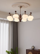 Ethereal Orbit Curated Mouth-Blown Frosted Glass – dimensional scale reference