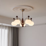 Ethereal Orbit Curated Mouth-Blown Frosted Glass – architectural ceiling profile