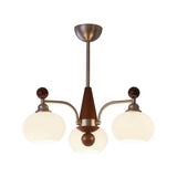 Ethereal Orbit Curated Mouth-Blown Frosted Glass – illuminated warm ambiance setting #1