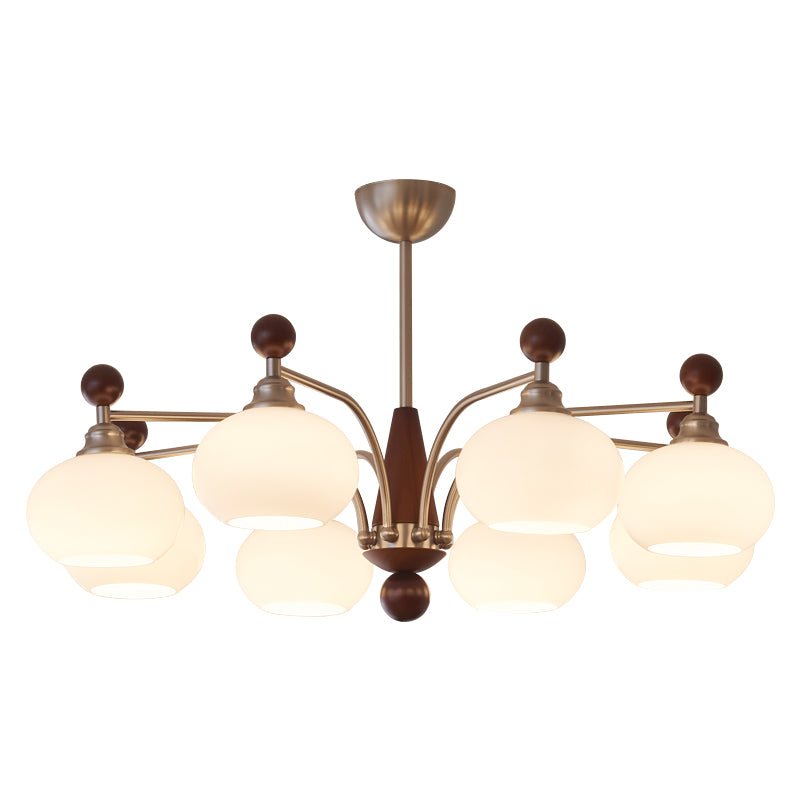 Ethereal Orbit Curated Mouth-Blown Frosted Glass – 3-Lights ∅ 23.6 x H 9.1 finish configuration