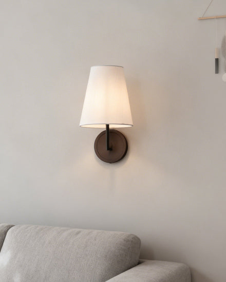 Ethereal Curated Iron & Glass Wall Sconce