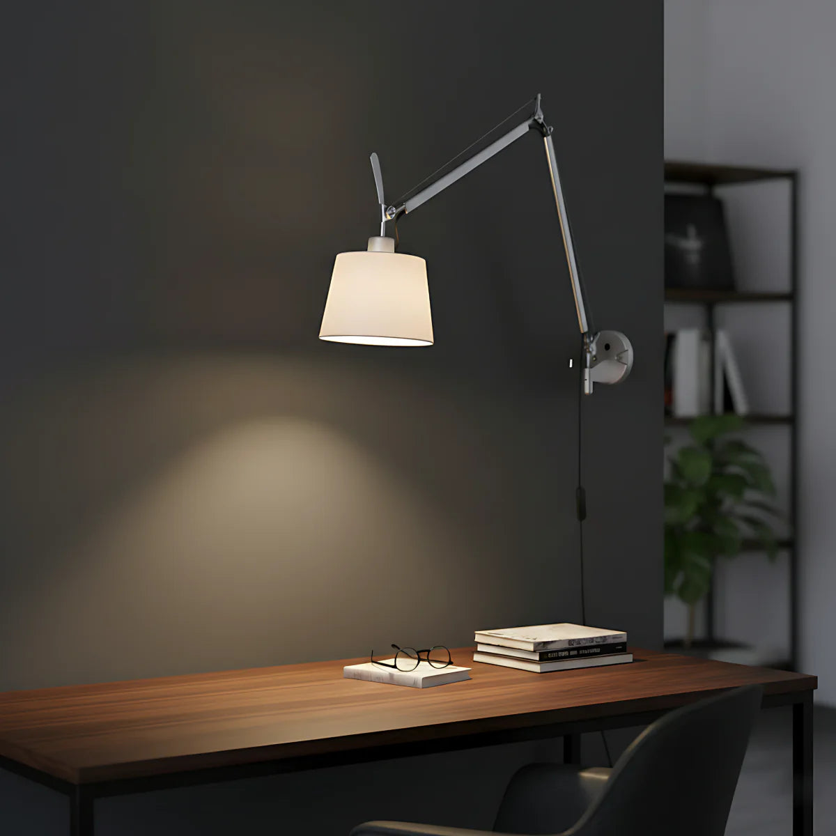 Fabric Swing Amm Wall Sconce | Artisan Material | JINSHE