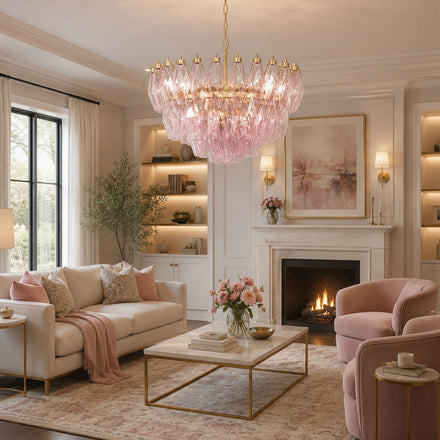 Facet Bloom Curated Mouth-Blown Frosted Glass Ch