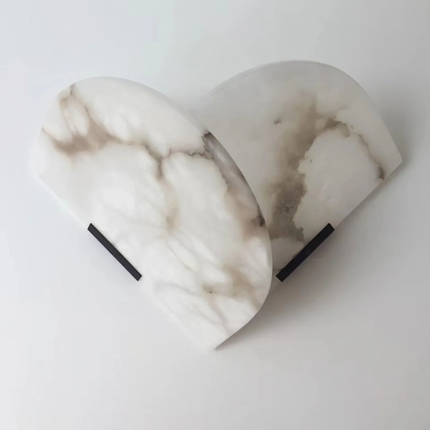 JINSHE Fan Shaped Alabaster Wall Sconce Wall Lamp - product image