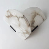 JINSHE Fan Shaped Alabaster Wall Sconce Wall Lamp - product image