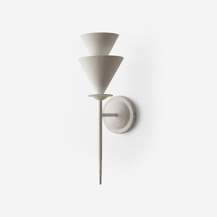 Fanoria Curated Iron & Glass Wall Sconce