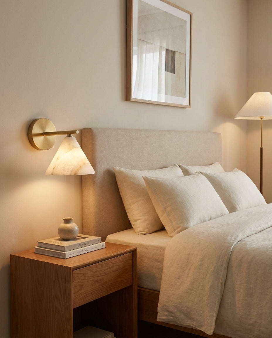Finley Alabaster Curated Alabaster Wall Sconce