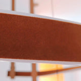 Finopi Curated Iron & Glass Chandelier – dimensional scale reference