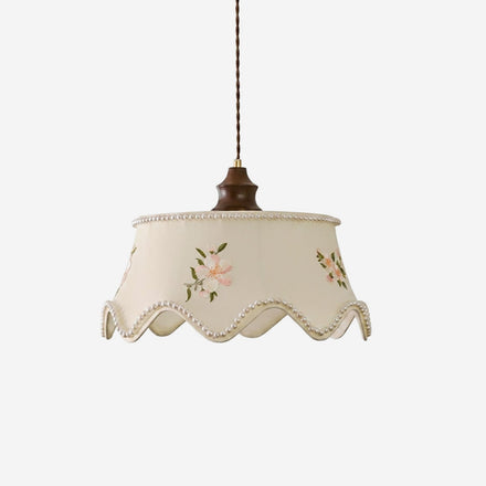 Fleurina Curated Iron & Glass Pendant Light