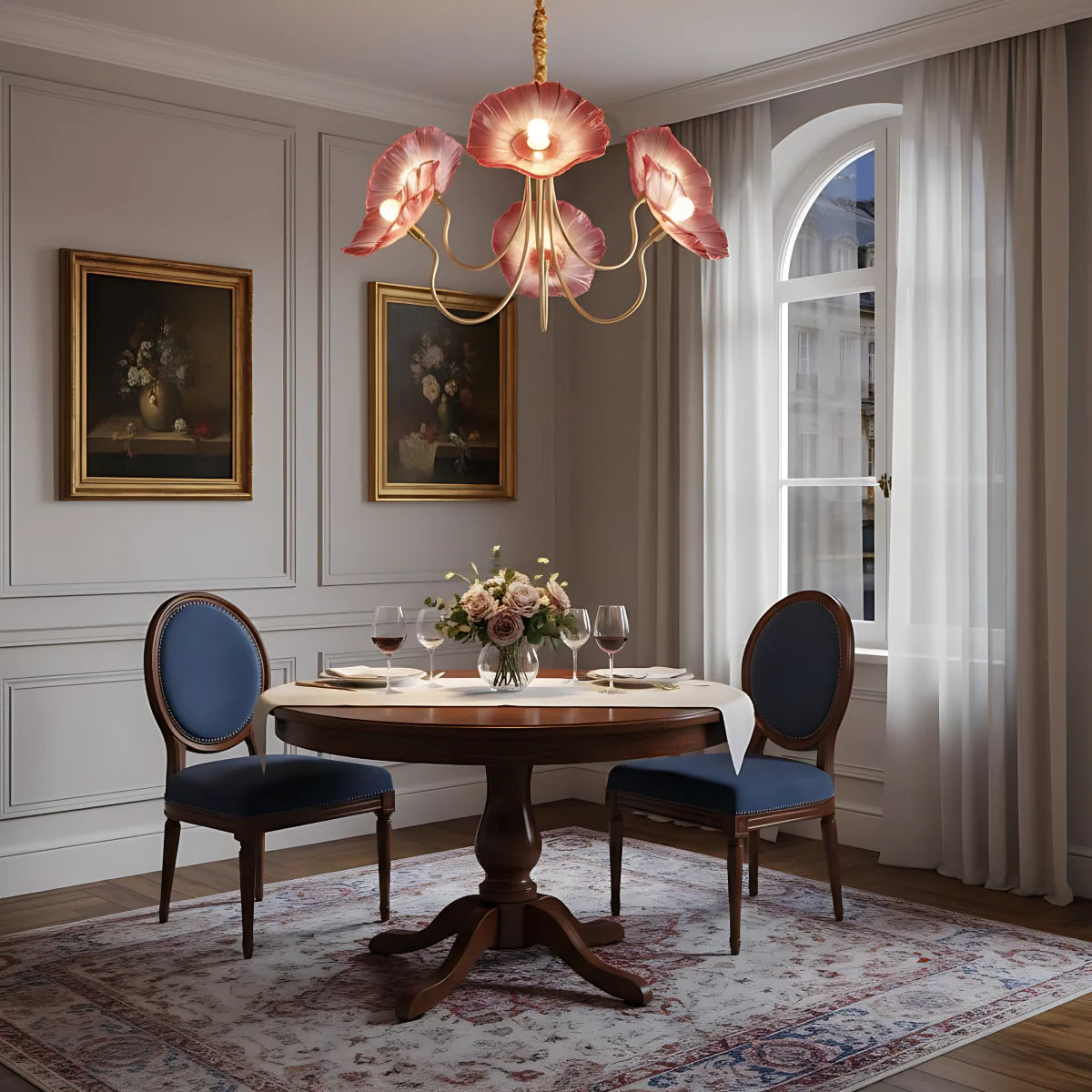 Floral Murano Glass Chandelier | The Murano Glass Atelier | JINSHE