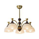Florentia Curated Mouth-Blown Frosted Glass Chan – architectural ceiling profile #1