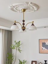 Florentia Curated Mouth-Blown Frosted Glass Chan – side angled contour profile