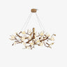 Flower Bloom Branch Brass Curated Solid Brass Ch