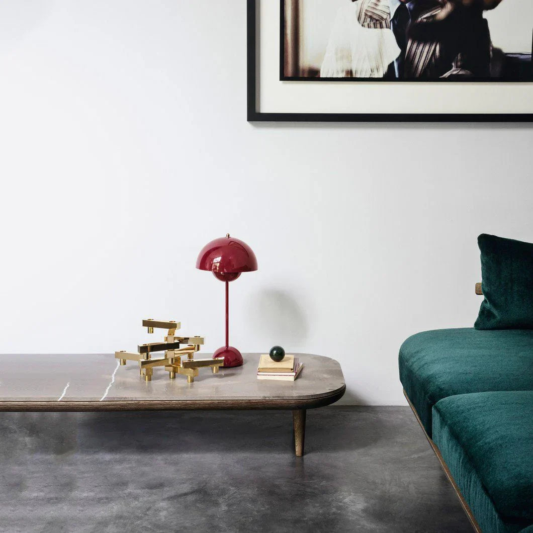 Flowerpot Vp3 Table Lamp by Verner Panton Inspired | Spun Steel | JINSHE