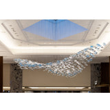 The Flying Surge Led Chandelier – Ambient Illumination in Luxury Interior Setting View 8