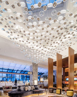 The Flying Surge Led Chandelier – Ambient Illumination in Luxury Interior Setting View 11