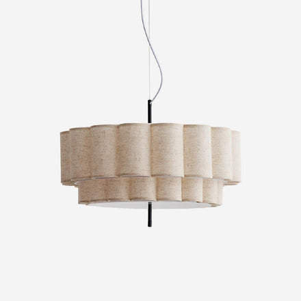 Folden Curated Iron & Glass Pendant Light