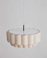 Folden Curated Iron & Glass Pendant Light – macro detail view #1