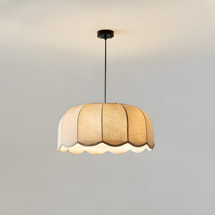 Scalloped Pendant Light