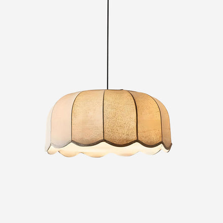 Scalloped Pendant Light
