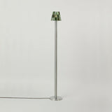 Fun Guy Curated Amber Art Glass Floor Lamp – W 16.5cm x H 143cm  W 6.5 x H 56.3 finish configuration